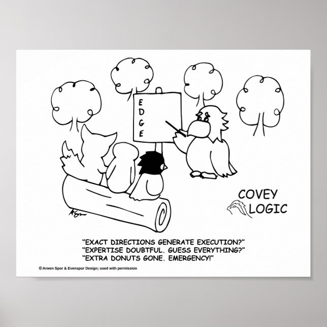 Poster Covey Logic EDGE (Devant)