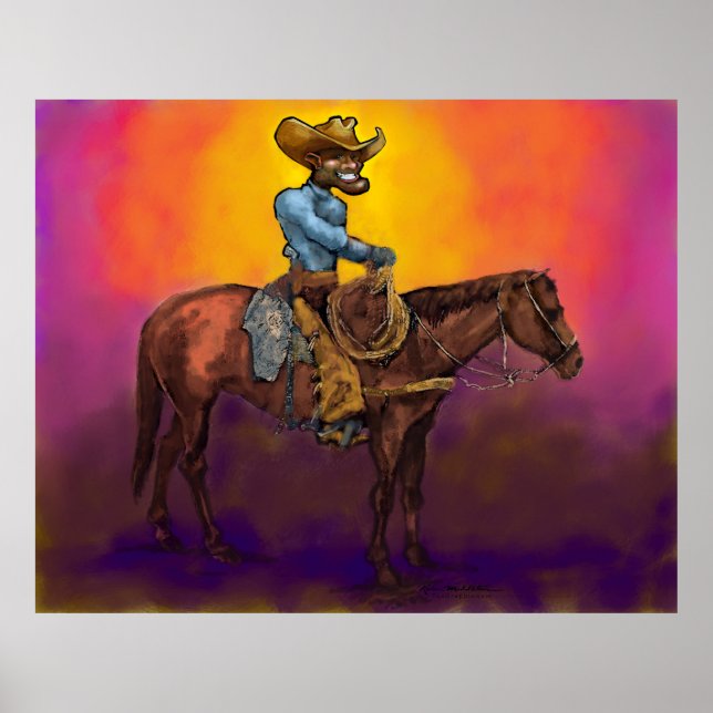 Poster Cowboy (Devant)