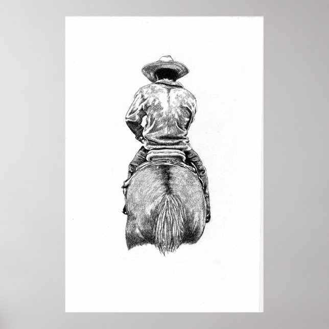 Poster cowboy (Devant)