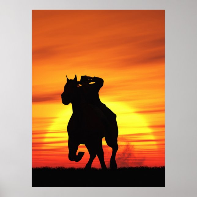 Poster Cowboy (Devant)