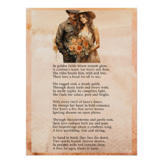 Poster Cowboy's Dream