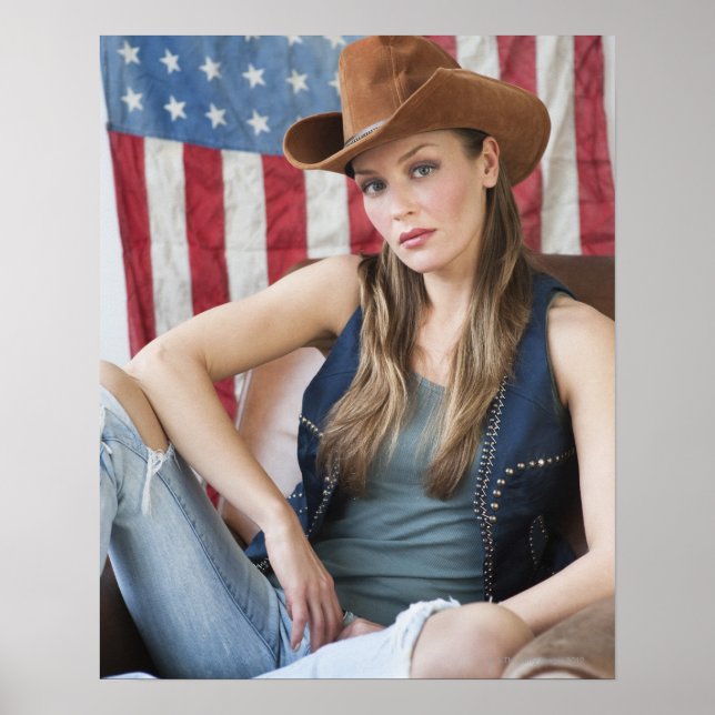 Poster Cowgirl 5 (Devant)