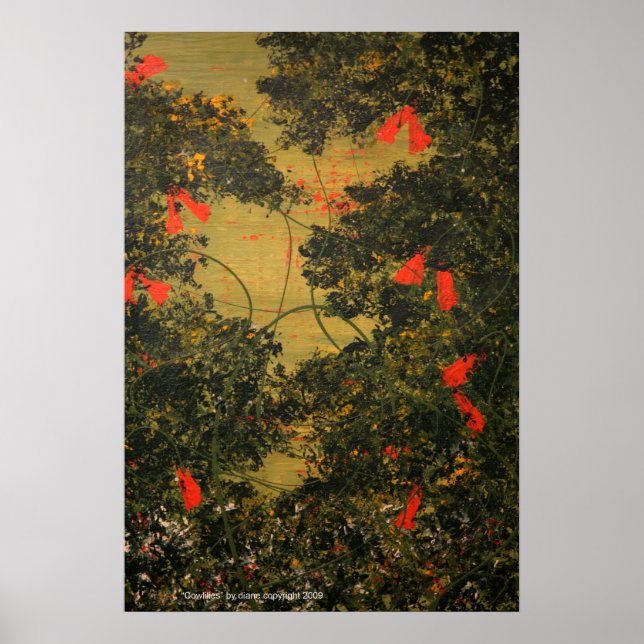 Poster "Cowlilies" (Devant)