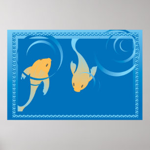 Poster Coy Fish