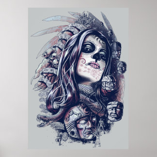 Poster Coyolxauhqui