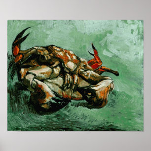 Poster Crabe sur son dos (F605) Van Gogh Fine Art