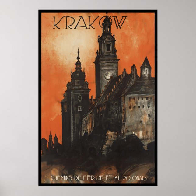 Poster Cracovie (Devant)