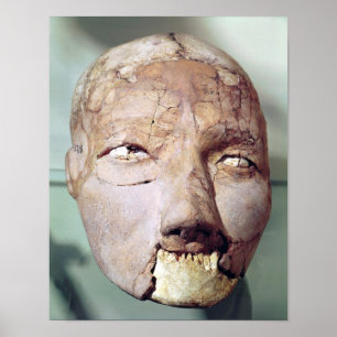 Poster Crâne, de Jéricho, 7000-6000 av.