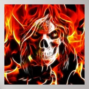 Poster Crâne de sorcière