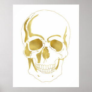 Poster Crâne d'or