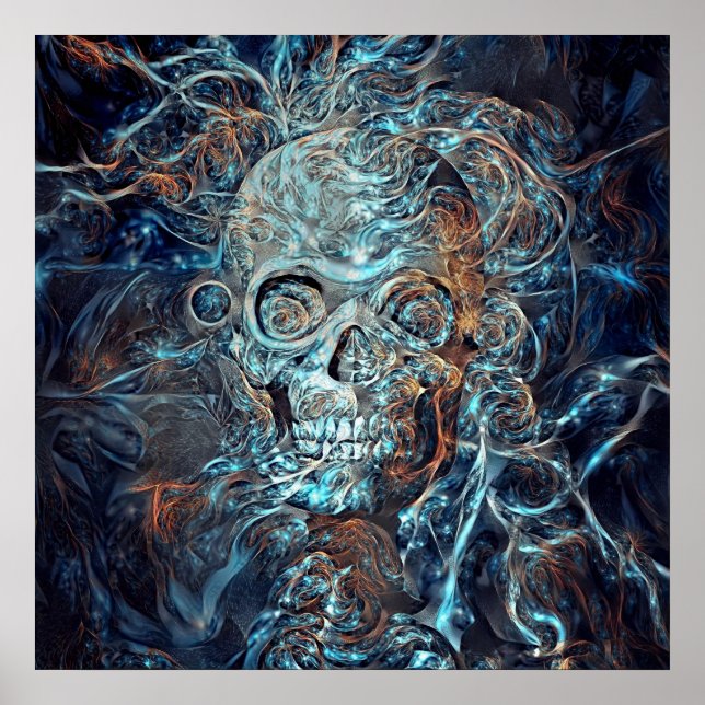 Poster Crâne magique (Devant)