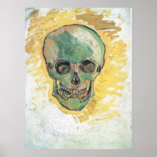 Poster Crâne par Vincent van Gogh