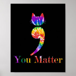 Poster Cravate-teinture Vous Prévention du suicide Sensib
