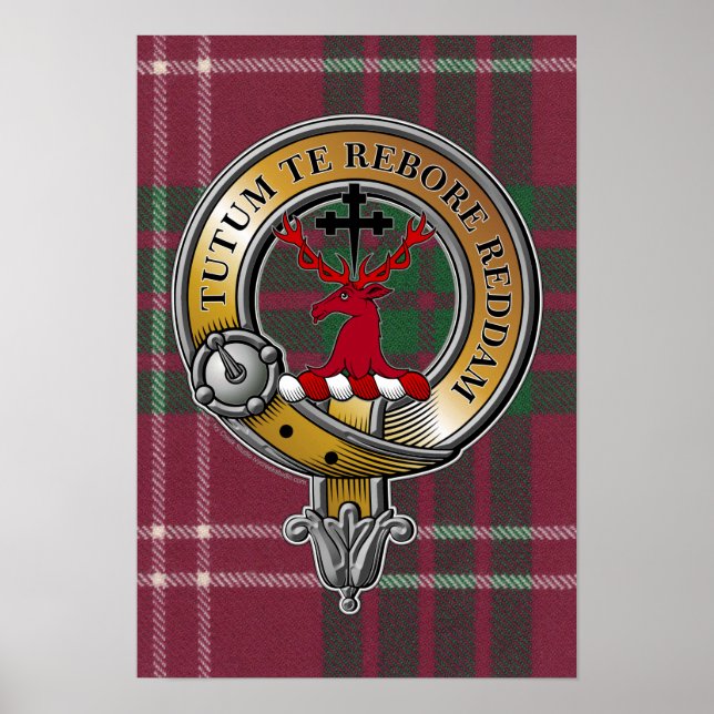 Poster Crawford Tartan & Badge (Devant)