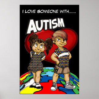 Poster Crayon 2 Pad Co. - Autisme