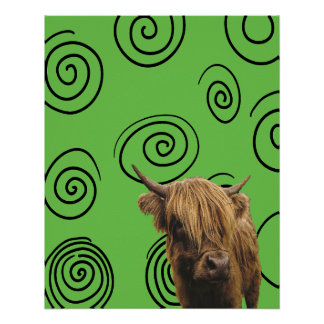 Poster Crazy Cow