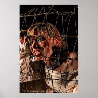 Poster 'Crazy Kaitlyn' par Andrew Gettler