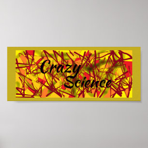 Poster Crazy Science référence à l'émission télévisée Orp