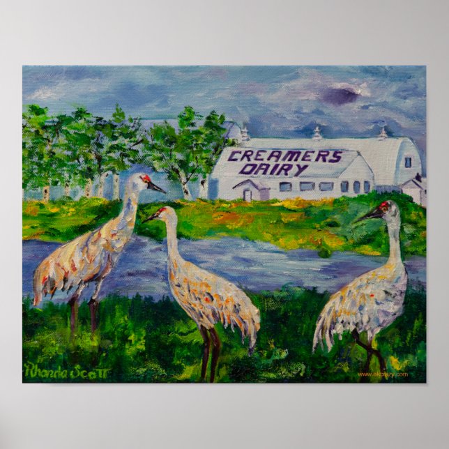 Poster Creamer's Dairy Fairbanks Ak (Devant)