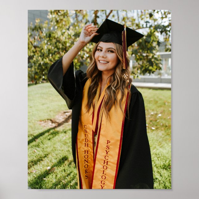 Poster Create Your Own Custom Graduate Photo (Devant)