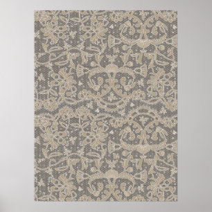 Poster Création de broderies de Crochet