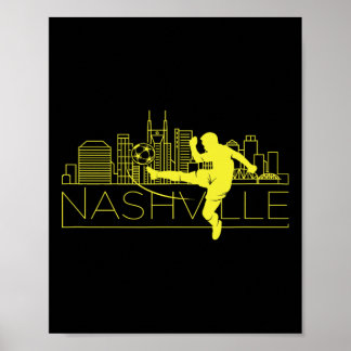 Poster Créations Cheek Nashville Soccer City Mls , Hommes