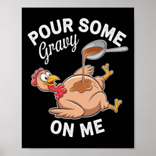 Poster Créations hilarantes de festin pour la journée du