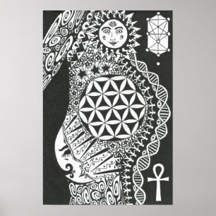 Poster Creatrix cosmique