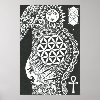 Poster Creatrix cosmique