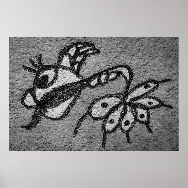 Poster Créature Alien (Devant)