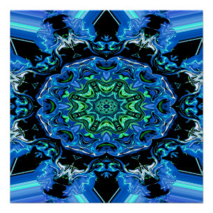 Poster Créatures heureuses la nuit….