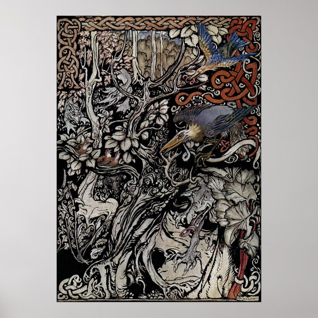 Poster Créatures sauvages et timides et monstrueuses (Devant)