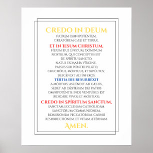 Poster Credo