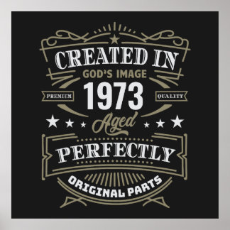 Poster Créé dans l'image de Dieu Customisé