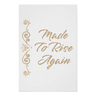 Poster Créé Pour Se Relever Inspirant Motivationnel