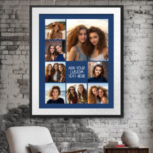 Poster Créer un Collage Photo Personnalisé avec 8 Photos