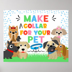 Poster Créer Un Collier Pour Votre Pet Station