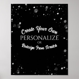 Poster Créer une personnalisation personnalisée