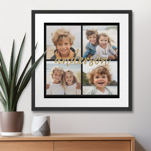 Poster Créer votre propre collection de photos 4 - Nom d