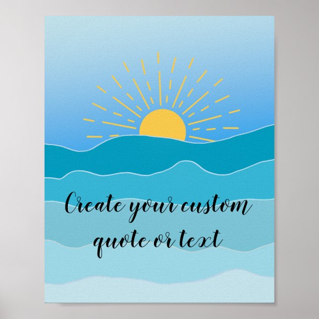 Poster créer vous-même (Devant)