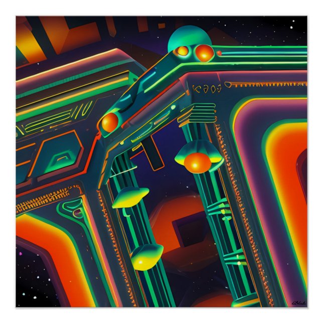 Poster Créez l'Univers, puis retirez-le (Devant)