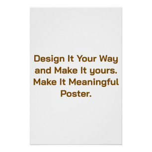 Poster Créez votre personnalisation 18,67" x 28"
