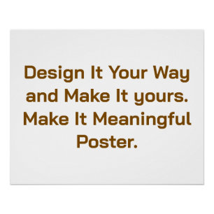 Poster Créez votre personnalisation 63 cm x 51 cm