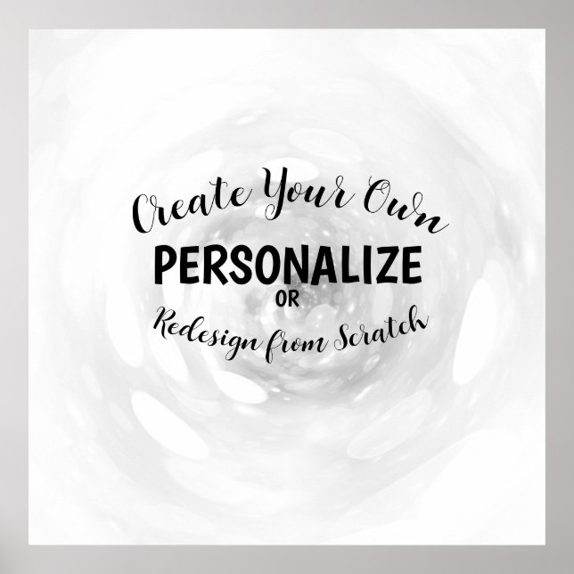 Poster Créez Votre Propre (Devant)