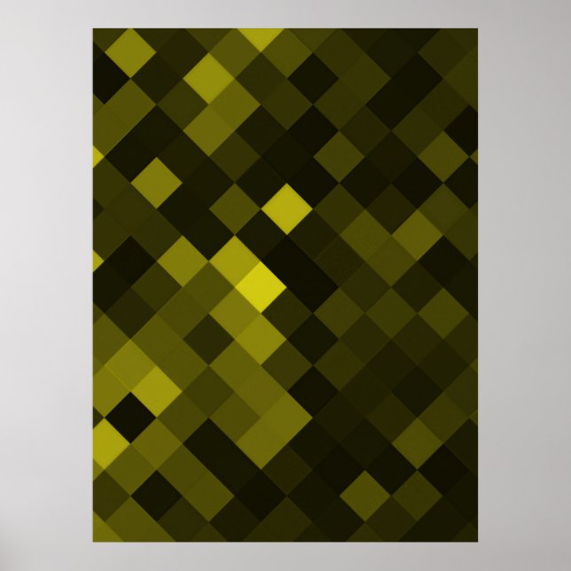 Poster Créez votre propre Arrière - plan Pixel personnali (Devant)