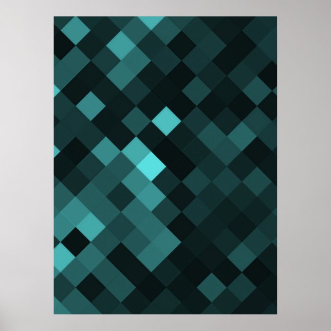 Poster Créez votre propre Arrière - plan Pixel personnali (Devant)