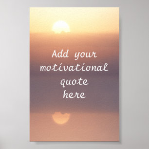 Poster Créez votre propre citation motivante