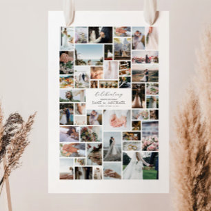 Poster Créez Votre Propre Collage De 46 Photos