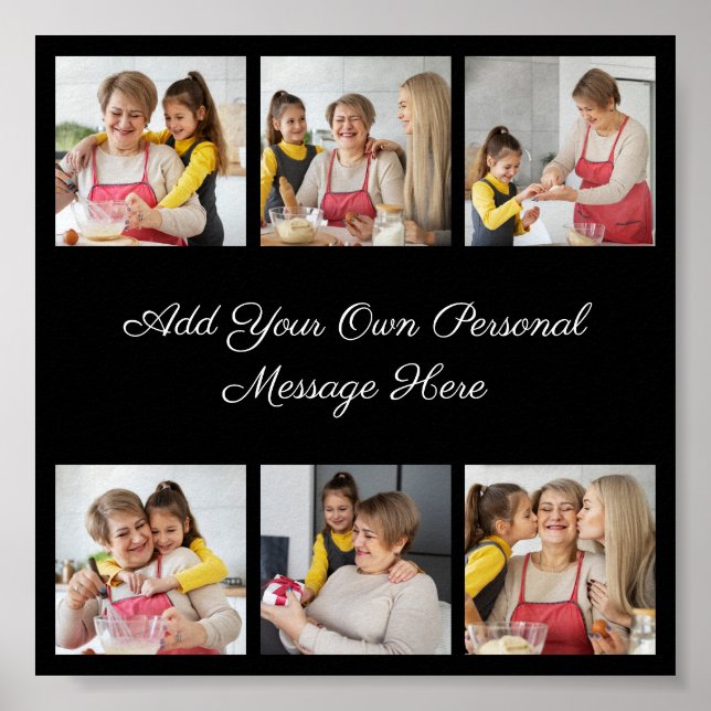 Poster Créez votre propre collection de photos 6 Ajouter  (Devant)