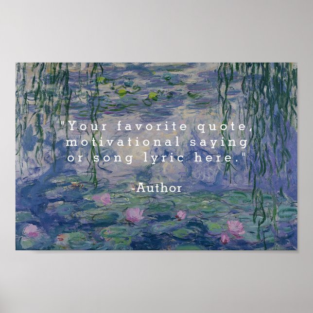 Poster Créez votre propre devis (Devant)